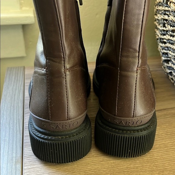 SARTO By Franco Sarto Dark Brown Boots - Picture 3 of 6
